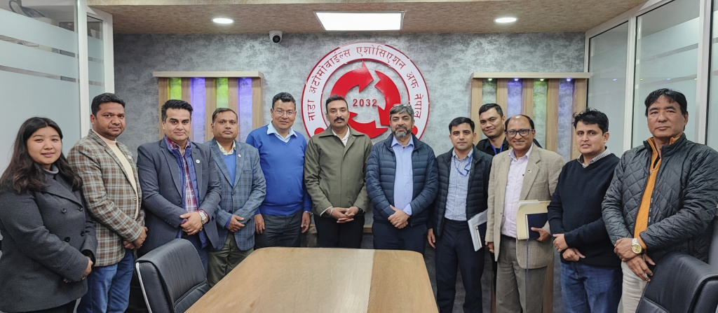 नाडा र एशियाली विकास बैंकका पदाधिकारीविच छलफल