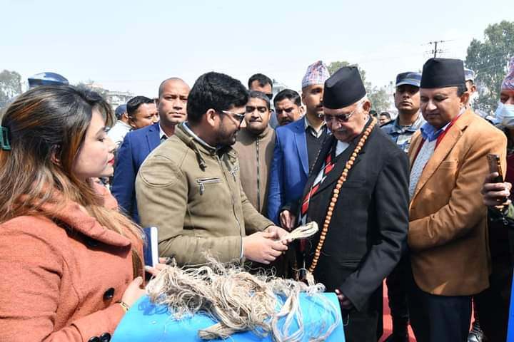 एमाले केन्द्रीय कार्यालयमा प्रविधि प्रदर्शनी