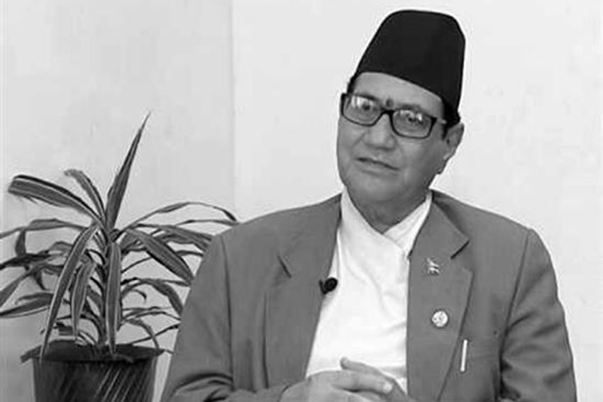 पूर्वमन्त्री केशव कुमार बुढाथोकीको निधन