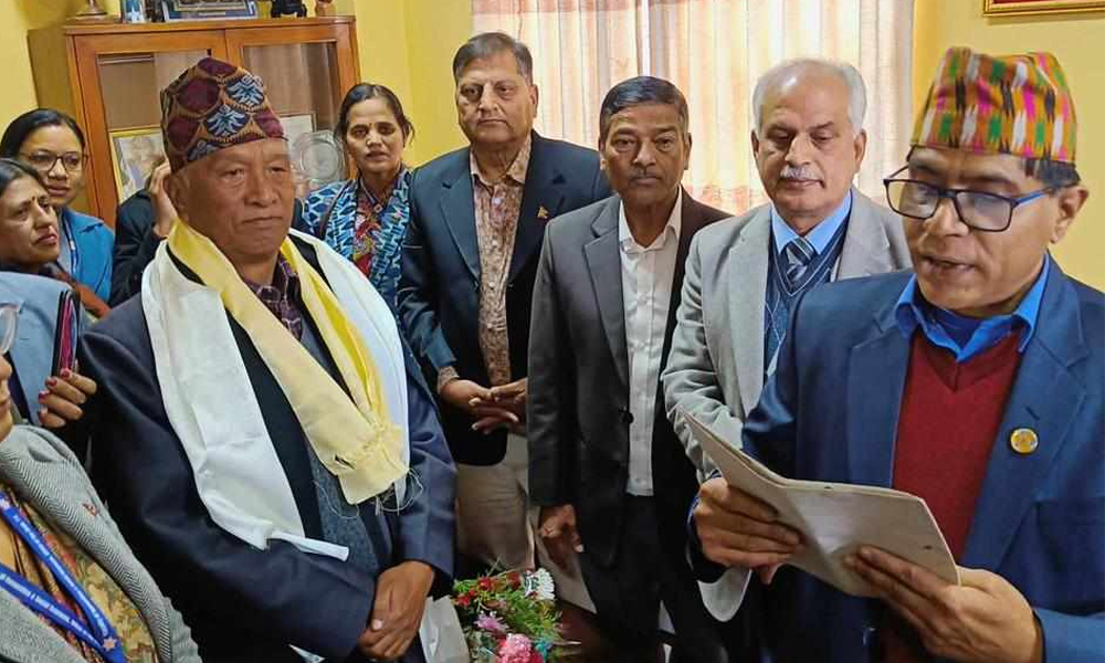 नवनियुक्त उपकुलपति प्रा.डा. केशरजंग बरालद्धारा पदभार ग्रहण