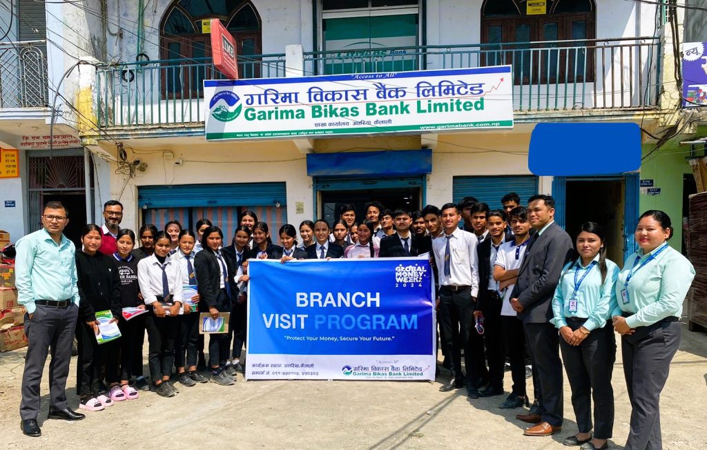 ग्लोबल मनी वीकमा गरिमा विकास बैंकको विभिन्न कार्यक्रम सम्पन्न
