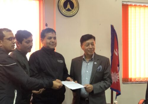 होटेल तथा पर्यटन श्रमिकले बुझाए हान लाई छ बुँदे ज्ञापन पत्र