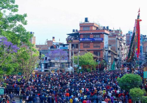 रातो मछिन्द्रनाथको रथ यात्रा शुरू
