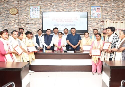 अन्तरजातीय विवाह गर्ने दश जोडीलाई भरतपुर महानगरको सम्मान
