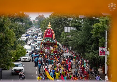 इस्कोन नेपालले ३९ औं श्री जगन्नाथ रथयात्रा गर्ने