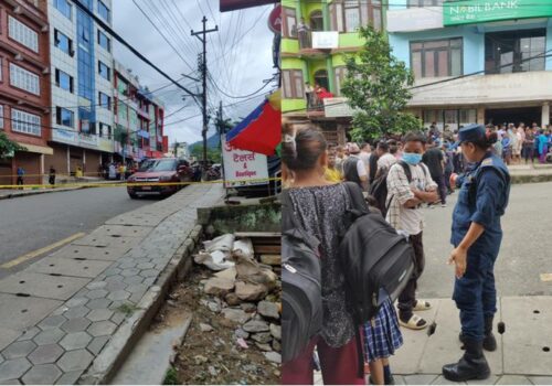 धादिङवेशीमा कारभित्र सुटकेस फेला,सडक सिल गरियो