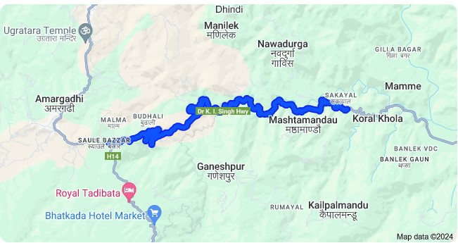 दुई दिनदेखि अवरुद्ध केआईसिंह राजमार्ग सञ्चालनमा आयो