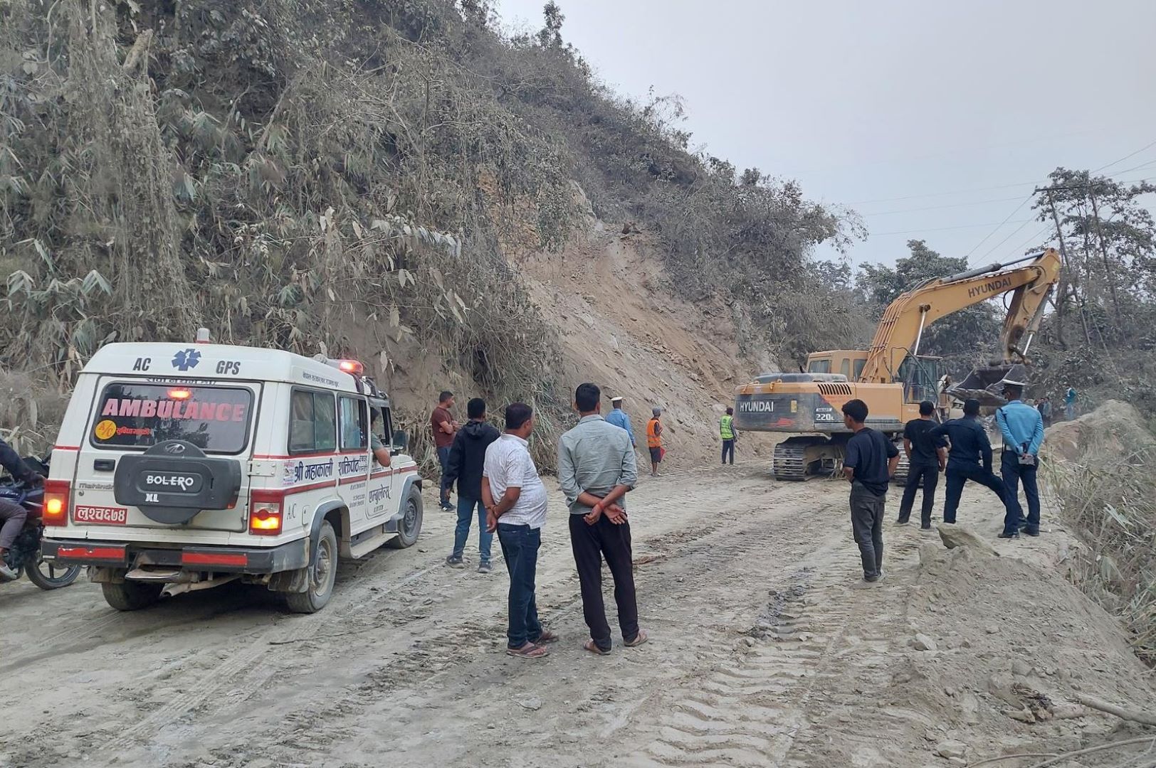 दाउन्ने सडक खण्ड वैशाख १५ गतेसम्म रातको समयमा बन्द
