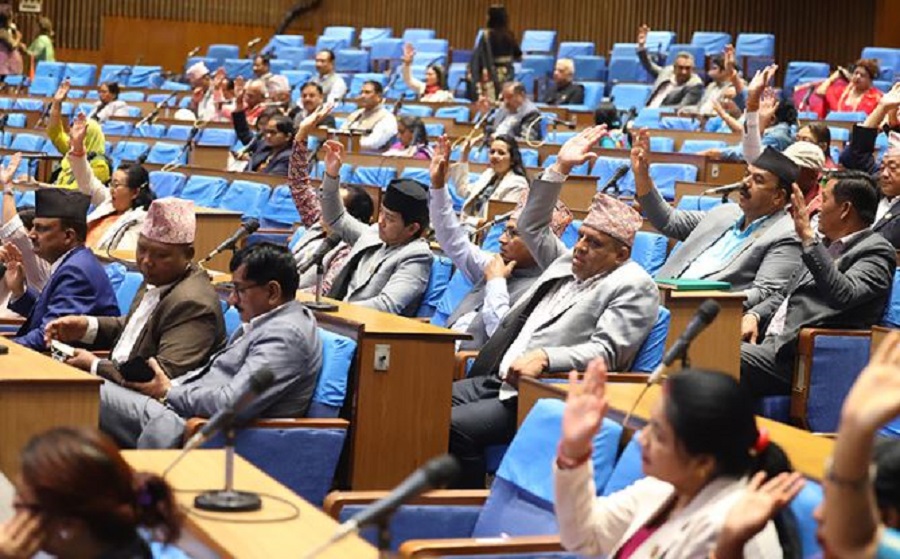 प्रतिनिधिसभा बैठक भोलि दिउँसो १ बजेसम्मका लागि स्थगित