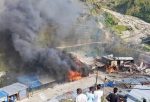 ग्यास सिलिण्डर पड्किँदा बाम्का बजारमा आगलागी, ४० पसल नष्ट